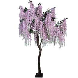 Τεχνητό Δέντρο Γλυσίνια 1480-6 170x270cm Pink-White Supergreens Υαλοβάμβακας
