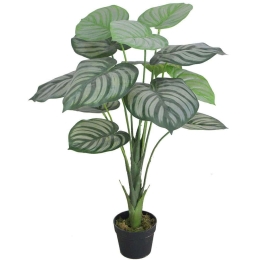 Τεχνητό Φυτό Καλαθέα Setosa 4070-6 28x85cm Green Supergreens Πολυαιθυλένιο