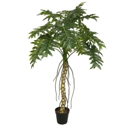 Τεχνητό Δέντρο Θαυματόφυλλο 1280-6 90x210cm Green Supergreens Πολυαιθυλένιο