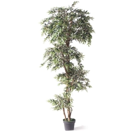 Τεχνητό Δέντρο Ρούσκος 9680-6 195cm Green Supergreens Πολυαιθυλένιο
