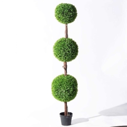 Τεχνητό Δέντρο Πυξάρι Τριπλό 6680-6 180cm Green Supergreens Πολυαιθυλένιο