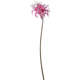 Τεχνητό Κλωνάρι Κρίνος Αράχνης 9761-7 90cm Purple Supergreens Πολυέστερ