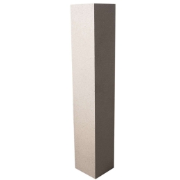 Ανθοστήλη Πήλινη Terazzo A-3150-8 22x22x126cm Grey Supergreens Πηλός