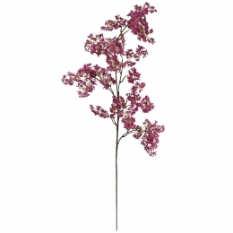 Τεχνητό Λουλούδι Λαγκεστρέμια Indica 6251-7 150cm Red Supergreens Πολυαιθυλένιο,Ύφασμα