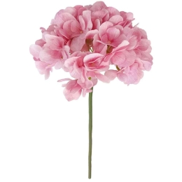 Τεχνητό Λουλούδι Ορτανσία 7251-7 53cm Pink Supergreens Πολυαιθυλένιο,Ύφασμα