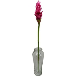 Τεχνητό Λουλούδι Τζίντζερ 3961-7 86cm Fuchsia Supergreens Πολυαιθυλένιο,Ύφασμα