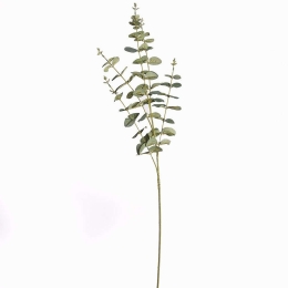Τεχνητό Κλαδί Ευκάλυπτος Cinera 0691-7 90cm Green Supergreens Πολυαιθυλένιο,Ύφασμα