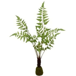 Τεχνητό Φυτό Φτέρη 8390-6 90cm Green Supergreens Πολυαιθυλένιο,Ύφασμα