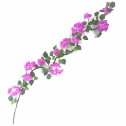 Τεχνητή Γιρλάντα Άλυσσος Whisper 6881-7 240cm Purple Supergreens Ύφασμα,Πλαστικό