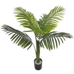 Τεχνητό Φυτό Φοίνικας Viridis 1511-6 100cm Green Supergreens Ύφασμα,Πλαστικό