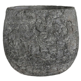 Κασπώ Πήλινο 2950-8 24x24x20,5cm Grey Supergreens Πηλός