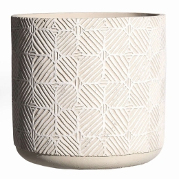 Κασπώ Jana 4770-8 21x21x20cm White Supergreens Τσιμέντο
