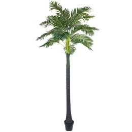 Τεχνητό Δέντρο Αρέκα Arborechentis 8411-6 320cm Green Supergreens Πλαστικό, Ύφασμα