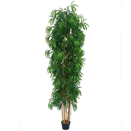 Τεχνητό Δέντρο Μπαμπού Lucky 3430-6 238cm Green Supergreens Πολυαιθυλένιο