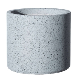 Κασπώ Πήλινο Cement B-7960-8 30x30x27cm Grey Supergreens Πηλός