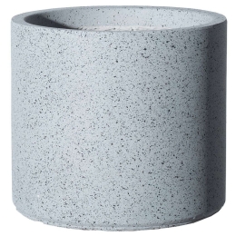 Κασπώ Πήλινο Cement D-7960-8 44x44x38cm Grey Supergreens Πηλός