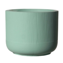 Κασπώ Πήλινο Petal A-4270-8 28x28x21cm Light Green Supergreens Πηλός