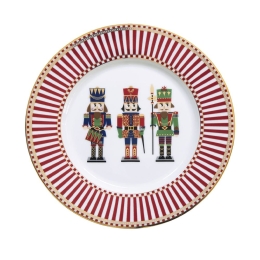 Πιάτο Φρούτου Πορσελάνινο Nutcracker 944ΝUΤC 19cm Multi Easy Life