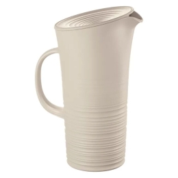 Κανάτα Tierra 18170179 Με Καπάκι 1800ml Beige Guzzini Πλαστικό