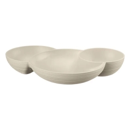 Ορντεβιέρα Tierra 3 Θέσεων 29,5x21,4x5,2cm Beige Guzzini Πλαστικό