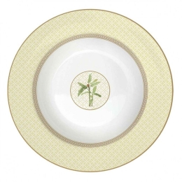 Πιάτο Βαθύ Ceylon 943CΕΥL 21,5cm White-Green Easy Life Πορσελάνη