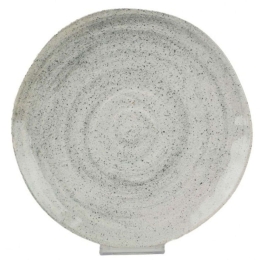 Πιάτο Ρηχό Galassia 673100 26cm Grey Marva Κεραμικό