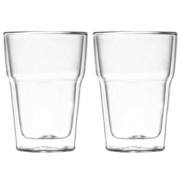 Ποτήρια Νερού Chantilly (Σετ 2Τμχ) 02220450 20,8x8,3x11cm 220ml Clear Gusta Γυαλί