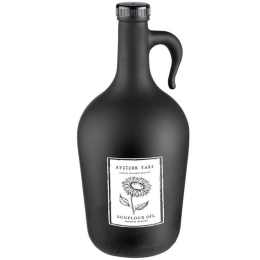 Δοχείο Λαδιού 846003 1500ml Black Marva Γυαλί