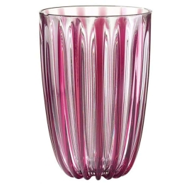 Ποτήρι Νερού Dolce Vita (Σετ 4Τμχ) 12390077 9x12,8cm 470ml Purple Guzzini Πλαστικό