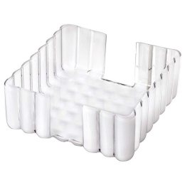 Χαρτοπετσετοθήκη Dolce Vita 29330142 19,6x19,6x8,4cm White Guzzini Πλαστικό