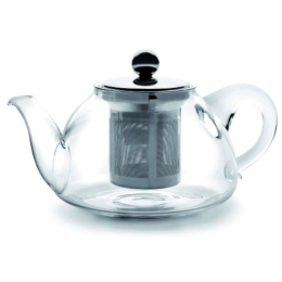 Τσαγιέρα Με Φίλτρο Oriental 621704 400ml Clear Ibili Γυαλί
