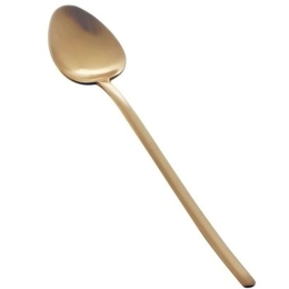 Κουτάλι Φρούτου Stick 02578 18,7cm Gold Herdmar Ανοξείδωτο Ατσάλι