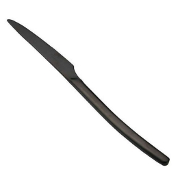 Μαχαίρι Φαγητού Cuba 03026 22,5cm Black Dinox Ανοξείδωτο Ατσάλι