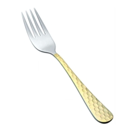 Πιρουνάκι Γλυκού A-181 01883 14,5cm Silver-Gold Dinox Ανοξείδωτο Ατσάλι