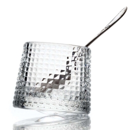 Μπωλ Παγωτού Blossom 616301 10,5x11,2cm Clear La Rochere Γυαλί