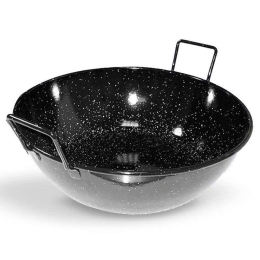 Σαγανάκι Βαθύ C/ASAS ES 02241 16cm Black Dinox 16cm Εμαγιέ