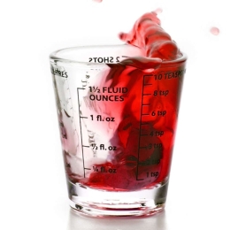 Μεζούρα 744800 5x6cm Clear Ibili Γυαλί