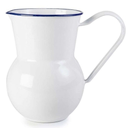 Κανάτα Εμαγιέ Blanca 904915 1500ml White-Blue Ibili Εμαγιέ
