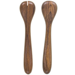 Κουτάλες Σερβιρίσματος (Σετ 2Τμχ) 10174 7x30,5cm Brown Evelin Πολυστερίνη