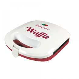 Βαφλιέρα Ηλεκτρική BT.602H 9.2x23x23cm White-Red Beper Αλουμίνιο