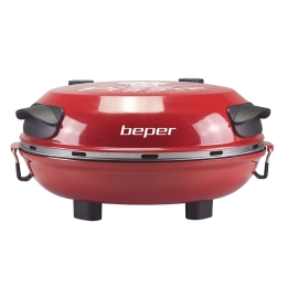 Φουρνάκι Πίτσας P101CUD300 1200watt 31cm 38x37.5x21.5cm Red Beper Μέταλλο