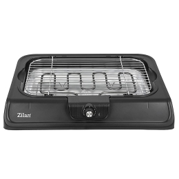 Ψησταριά Ηλεκτρική BBQ 2000W ZLN3772 52.5x37x9cm Black Zilan ABS