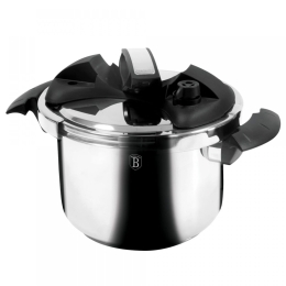 Χύτρα Ταχύτητας BH-1081 8Lt Inox-Black Berlinger Haus 8lt Ανοξείδωτο Ατσάλι