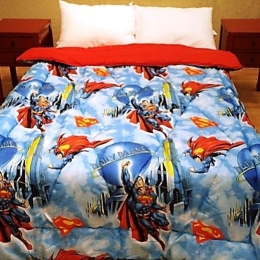 Πάπλωμα Superman Μονό
