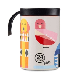 Ποτήρι Φαγητού - Θερμός Tumbler 350 Best Friends 1495 350ml Multi 24Bottles Ανοξείδωτο Ατσάλι