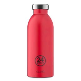 Μπουκάλι - Θερμός Clima 050 8051513921377 500ml Red 24Bottles Ανοξείδωτο Ατσάλι