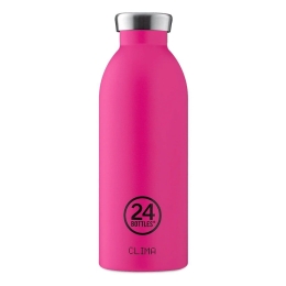 Μπουκάλι - Θερμός Clima 050 Passion Pink 8051513929922 500ml Fuchsia 24Bottles Ανοξείδωτο Ατσάλι