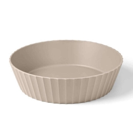 Μπωλ Σερβιρίσματος Hera L 25x6cm Mocha Grey Blim+ Πολυπροπυλένιο