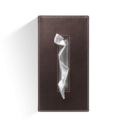 Κουτί Για Χαρτομάντηλα Brownie 0838390 24x12x8cm Dark Brown Decor Walther Τεχνόδερμα