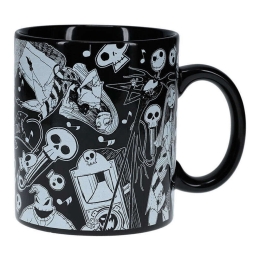 Κούπα Disney The Nightmare Before Christmas - The Nightmare Before Christmas (Glows in the Dark) PP11181NBC 460ml Black-White Paladone Κεραμικό